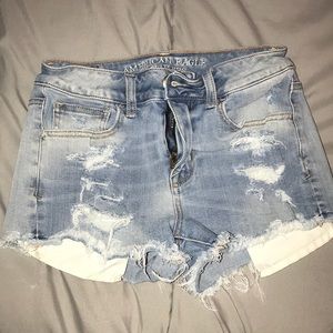 High Waisted Jean Shorts
